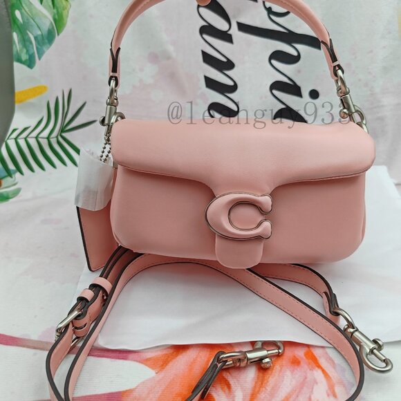 Coach Pillow Tabby Crossbody Bag 20 Pink - Picture 1 of 8